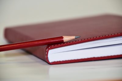 RedJournalPencil