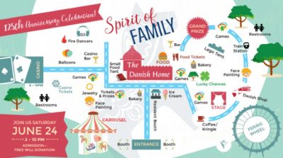 The Danish Home's Tivoli Gardens and Casino Night June 24 features fun for the whole family!