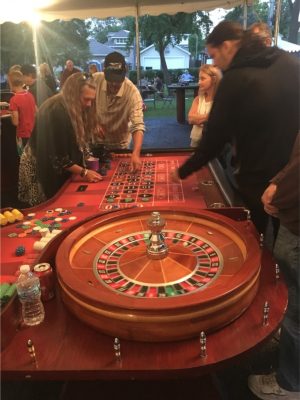 Roulette and other casino games entertained adults, too!