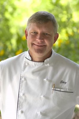 Chef Stig Hansen will create some of Scandinavia's finest cuisine on August 10 at The Danish Home's "Cuisine and Spirits" event.