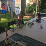 Children love LEGOs, as demonstrated at The Danish Home's LEGO tent at the Tivoli Gardens event on June 24.