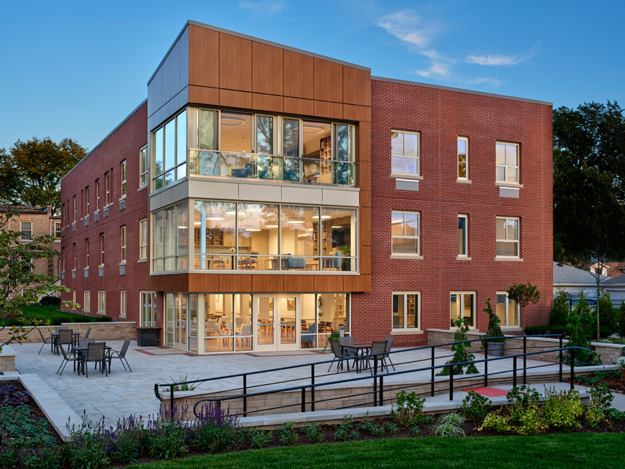 Evening Patio at The Danish Home
