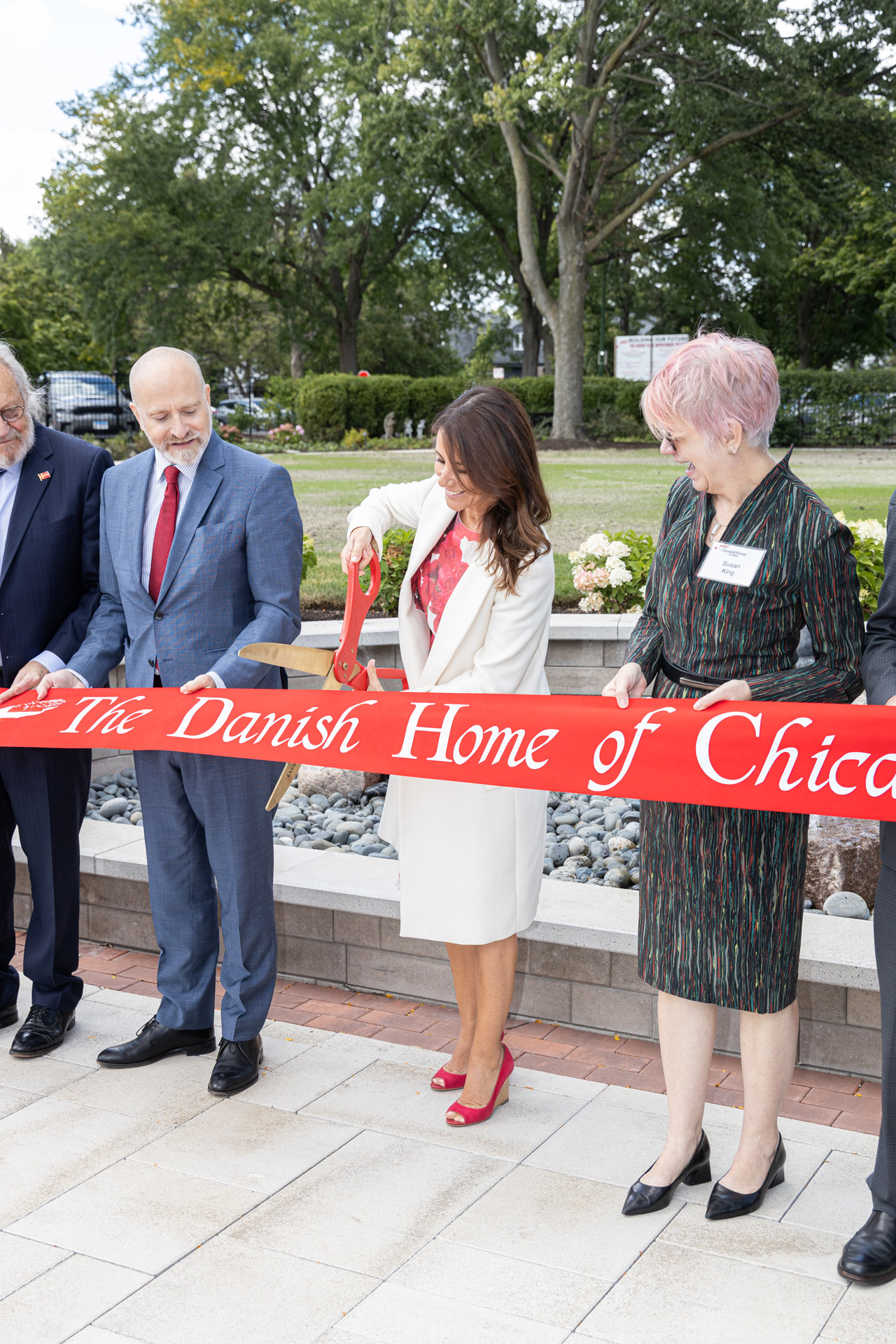 Ribbon Cutting with Danish Princess Marie