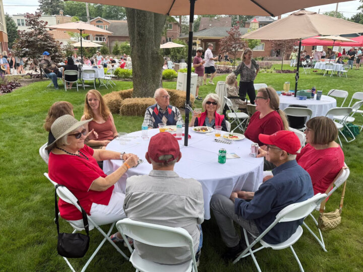 Summerfest 2026 Guests enjoying the Garden