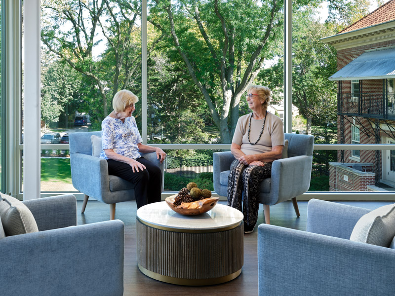 Residents Living Room at The Danish Home